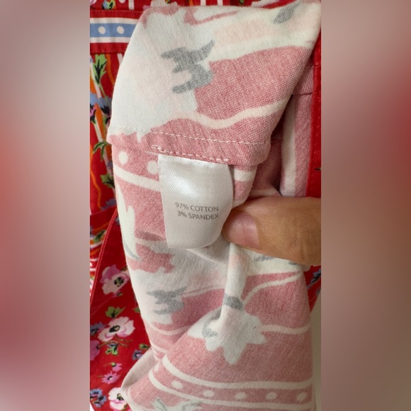 SALONI Fara Floral-Print V-Neck Sleeveless Dress| poppy stripe - Picture 10 of 12